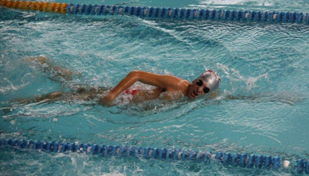 Luigi Nervo, masters swimming competition