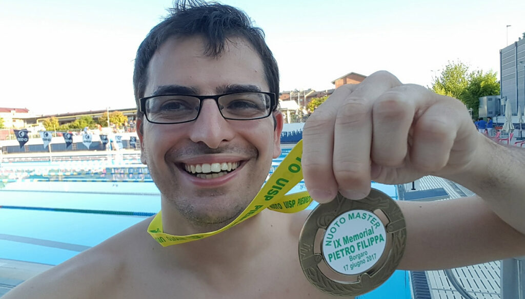 Luigi Nervo, swimmer